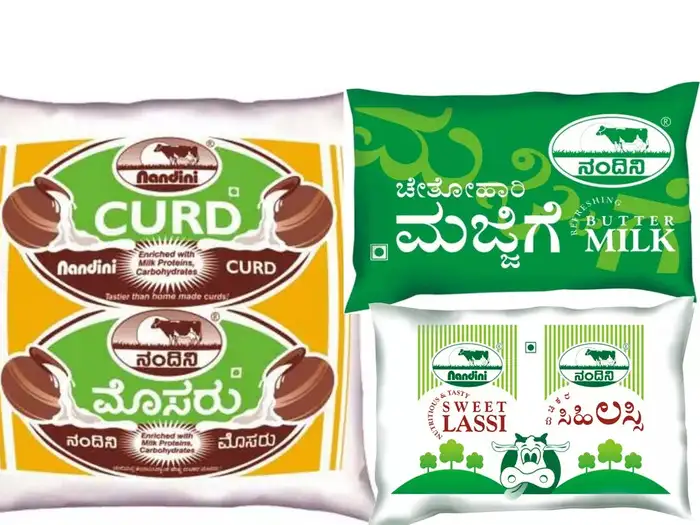curd buttermilk nandini products