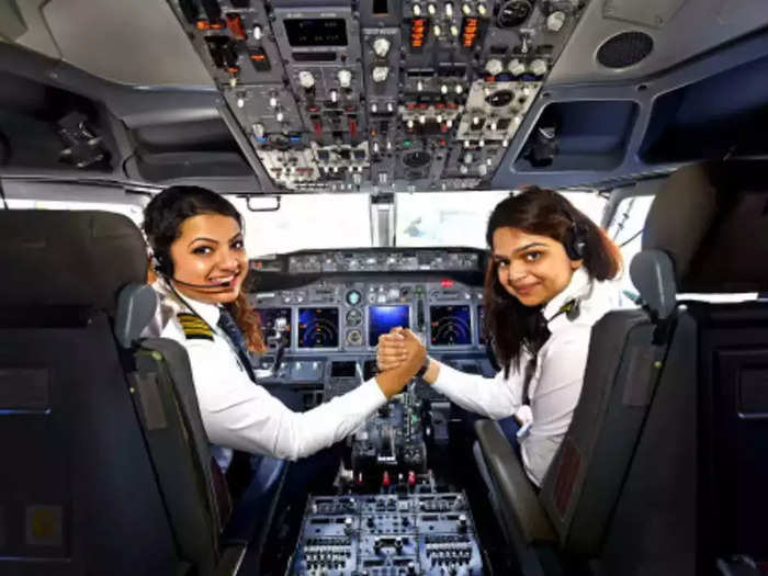 women pilots in india