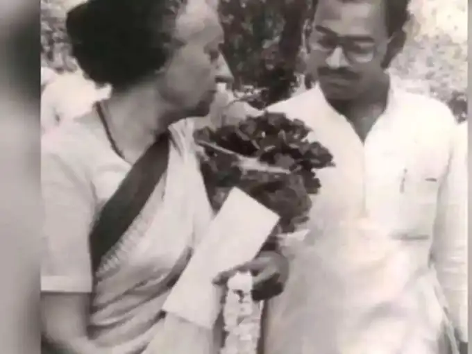 Bhola Pandey with Indira
