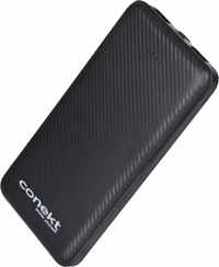 conekt 10000 mah 12 w fast charging power bank black