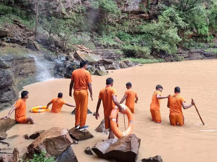 shahabad kunda khoh waterfall