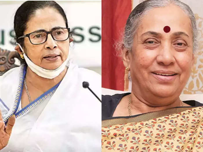 Margaret Alva And Mamata Banerjee