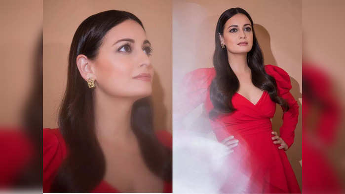 Dia Mirza :  दिया मिर्झाचे लाल इश्क, रेड ड्रेसमध्ये जिंकले सर्वांचे मन नेटकरी म्हणतात 'ब्युटी विथ गोल्डन हार्ट'