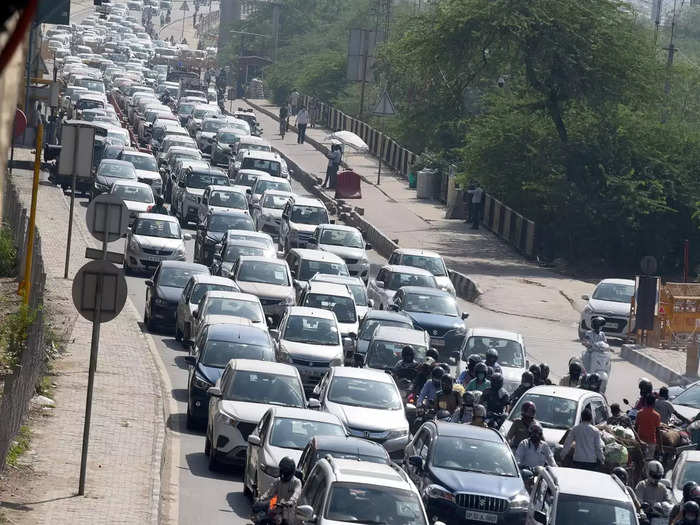 Delhi Traffic Jam