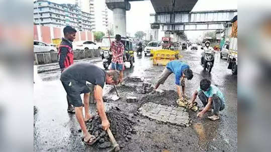 दरवर्षी खड्डे का?;रस्ते निविदाप्रकरणी नामांकित कंपन्यांचा सहभाग का नाही, सामाजिक संस्थांचा सवाल