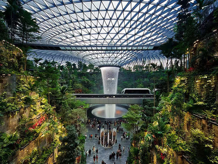 Singapore Changi Airport - Most beautiful airports in the world
