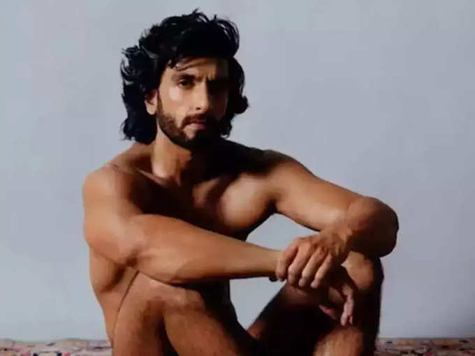 Ranveer Singh posed nude on Instagram