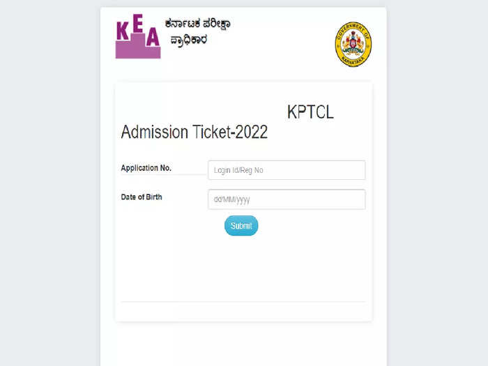 kptcl junior assistant exam admit card 2022 download link