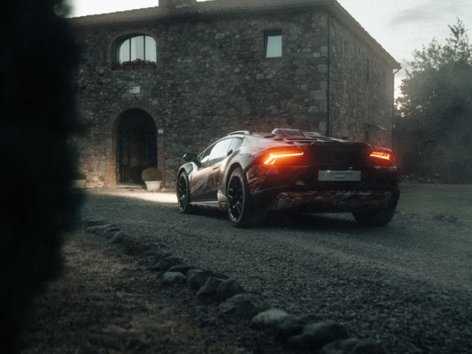 Lamborghini off Rear