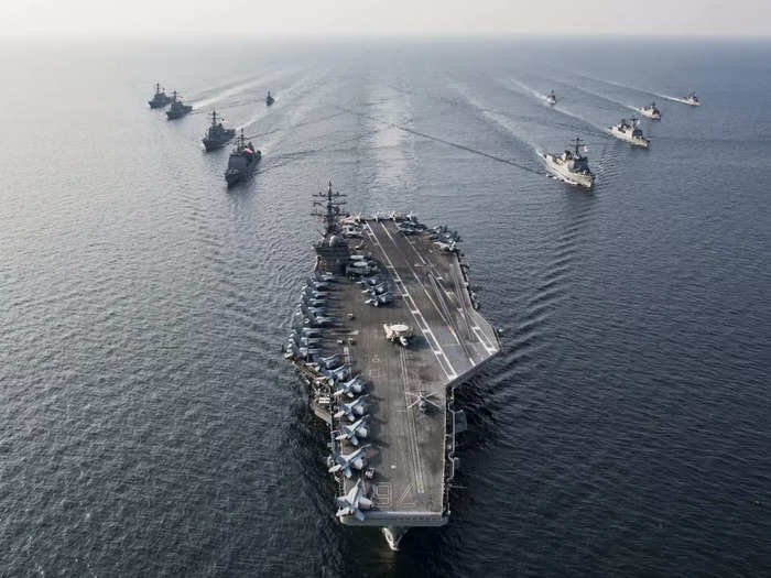 uss ronald reagan strike group