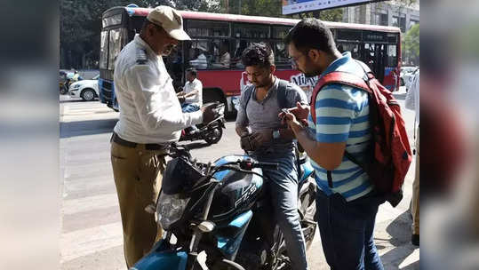 वाहतूक पोलिसांकडून दंडात्मक कारवाई सुरू