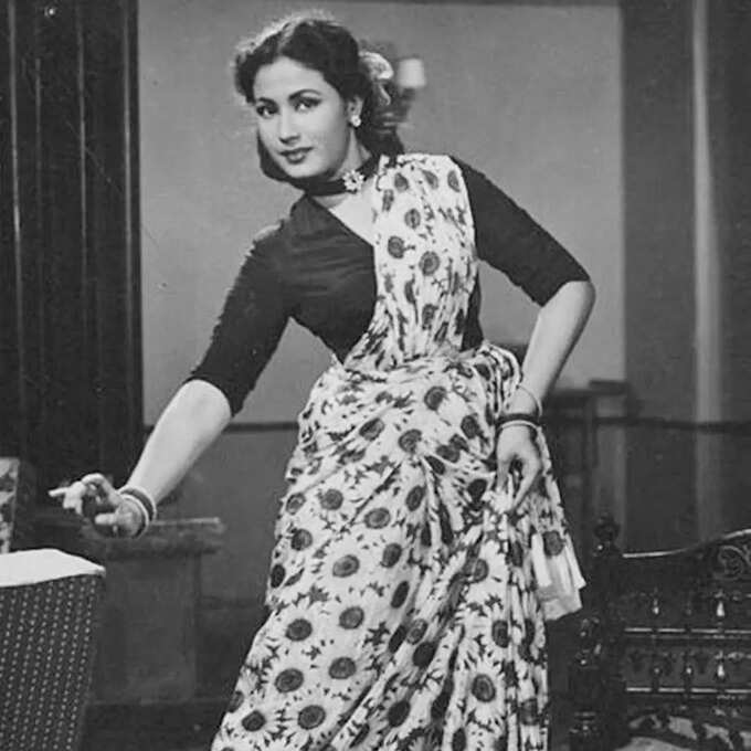 meena kumari monochrome