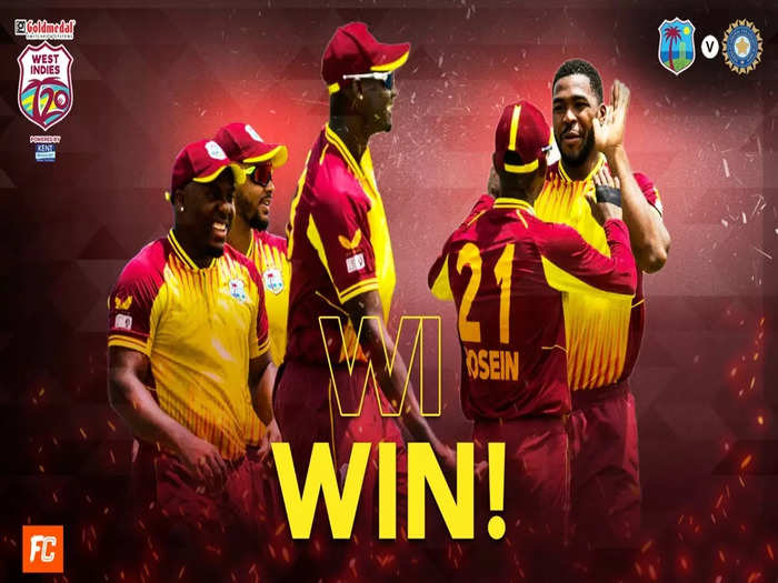 west indies beat India