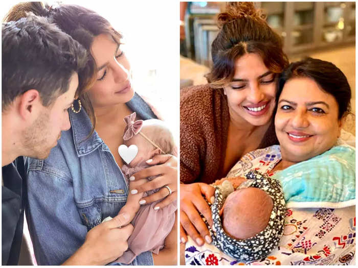 Priyanka Chopra and Nick Jonas Daughter Face