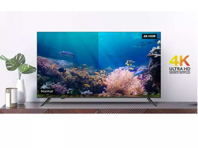 Haier 75 Inch 4K Bezel Less Google Android TV - Smart AI Plus