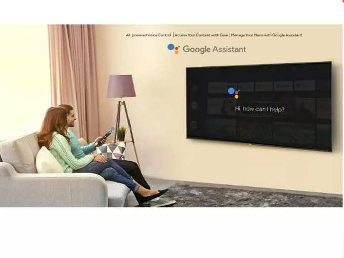 Haier 65 Inch 4K Bezel Less Google Android TV - Smart AI Plus
