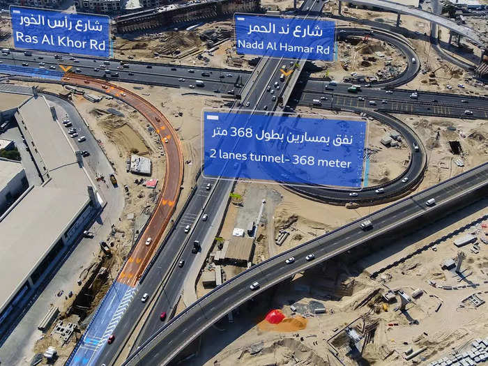 Sheikh Rashid bin Saeed Corridor Improvement is completed.
