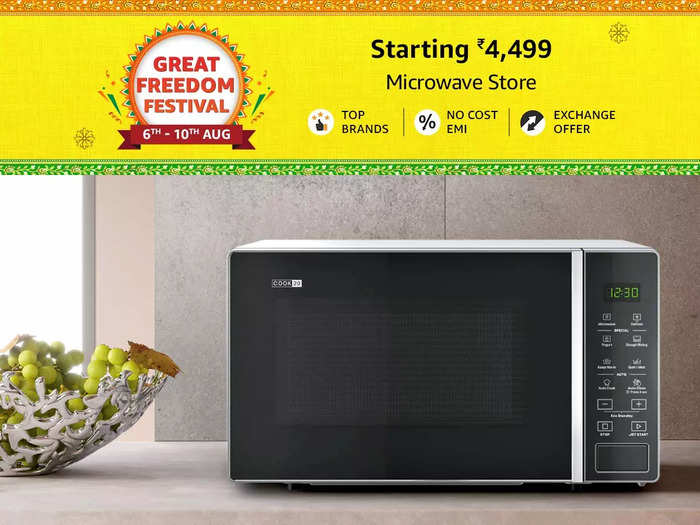 Solo microwave oven on great freedom festival sale
