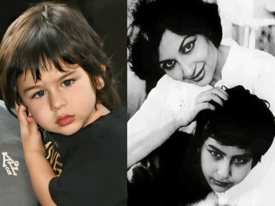 Saif Ali Khan: सैफ अली खान के बचपन की अनदेखी तस्वीर देख फैन्स बोले- तैमूर है पापा की फोटोकॉपी 