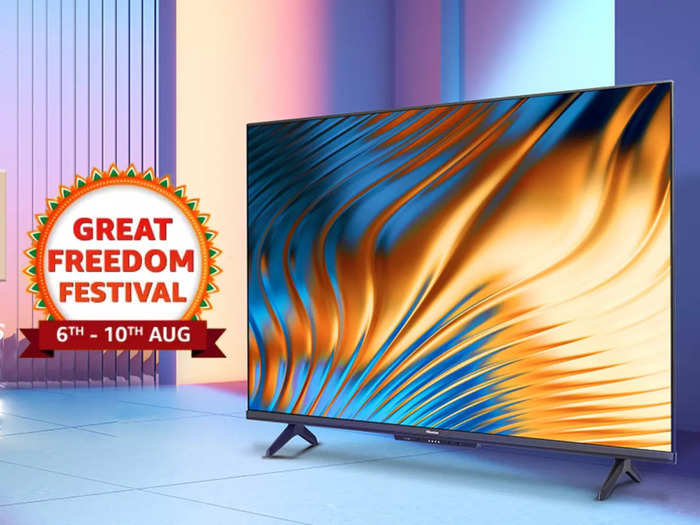 4k smart tv 43 inch on great freedom festival sale