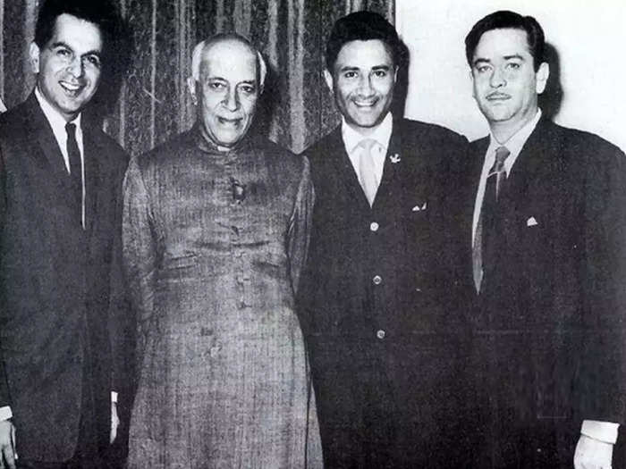 Raj Kapoor Meet Jawahar Lal Nehru