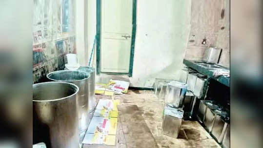 Pune : पोलिसांची कुंभार इमारतीत धडक कारवाई, १५० किलो भेसळयुक्त तूप जप्त