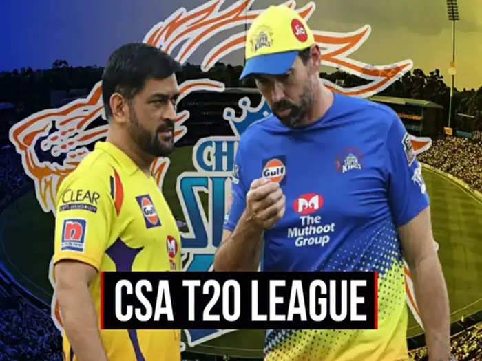 ms dhoni in csa t20 league