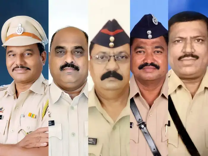 जळगावातील ५ पोलीस अधिकारी व पोलीस कर्मचाऱ्यांना राष्ट्रपती पदक जाहीर
