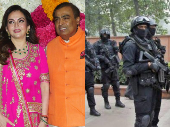 mukesh ambani has z+ security israel trained guard nsg and crpf commando see how much he spends on the security