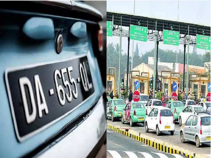 new number plates with gps technology will replace toll plaza says nitin gadkari