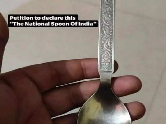 steel spoon