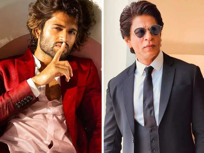 Vijay Deverakonda and Shahrukh Khan