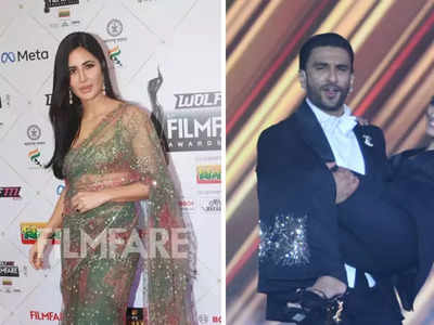 Filmfare Award 2022: फिल्मफेयर अवॉर्ड्स के रेड कार्पेट पर कटरीना और शहनाज गिल छाईं, वरुण धवन ने लूटी महफिल 