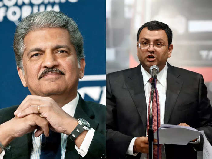 Anand Mahindra- Cyrus Mistry