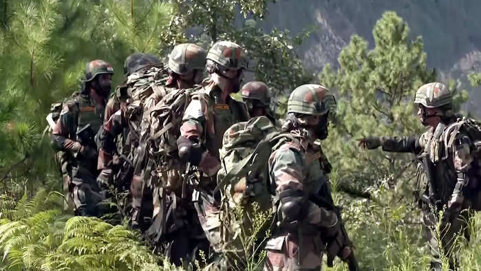 Troops of the Indian Army