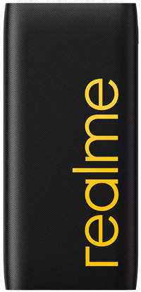 realme 10000mah lithium polymer power bank black