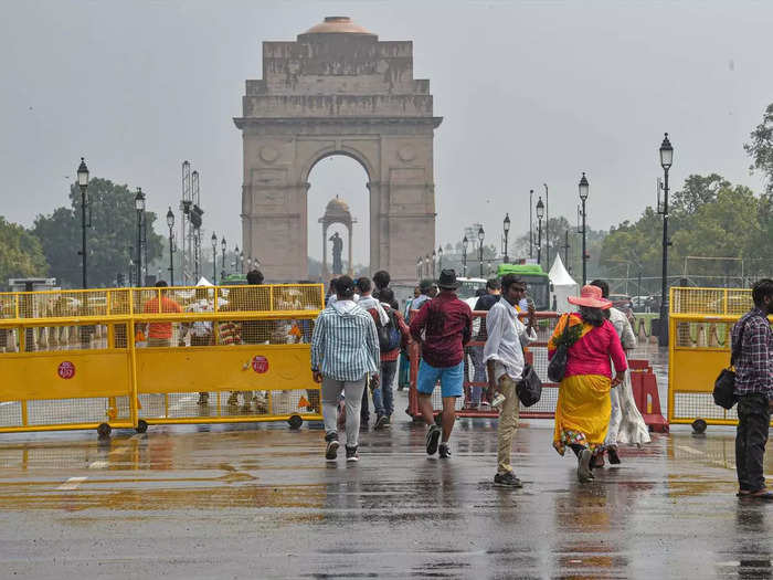 Delhi Weather Rain