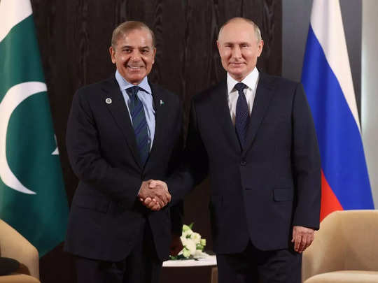 Pakistan News in Hindi: Russian President Vladimir Putin Meets PM Shehbaz  Shairf Talks About Gas Supplies Possibilitiesशहबाज शरीफ ने पुतिन से मिलकर  किया एक तीर से दो शिकार, पाकिस्‍तान को मिलेगी ...