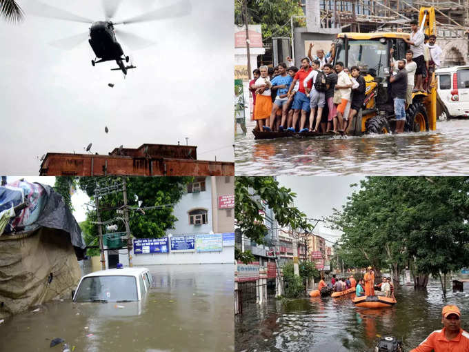 लखनऊ की बारिश ने दिलाई पटना 2019 वाली बारिश