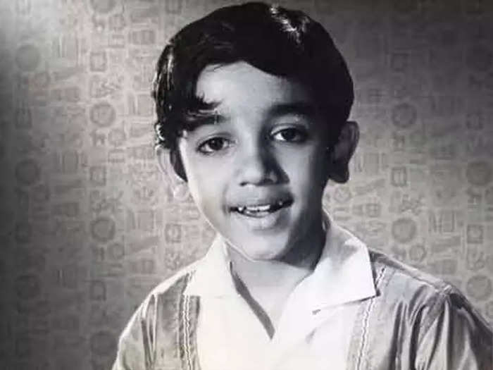 kamal hassan childhood photos