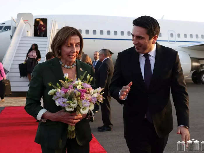 U.S. House of Representatives Speaker Nancy Pelosi visits Armenia.