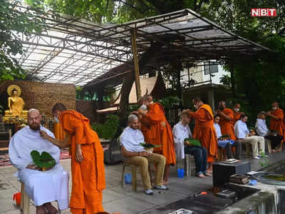 भारत की महिमा: अमेरिका से स्टूडेंट आए थे घूमने, बिहार में बन गए बौद्धभिक्षु 
