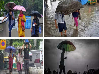 उफ्फ ! यह बरसात न जाने कब थमेगी, दिल्ली-NCR की बारिश ने लोगों को किया परेशान, तस्वीरों में देखिए
