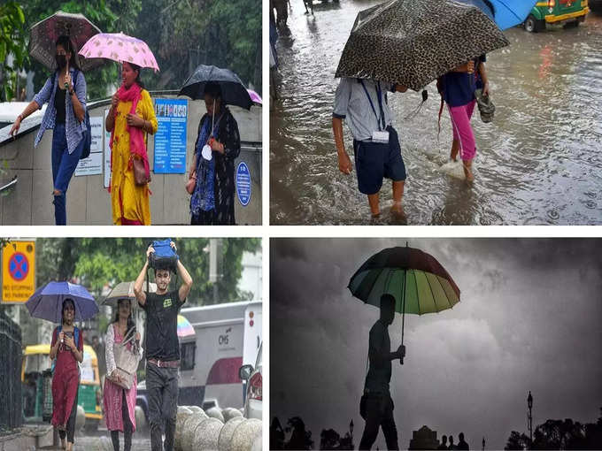 दिल्ली एनसीआर में बारिश से हालत खराब