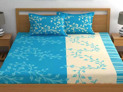 कॉटन फैब्रिक वाली ये Double Bedsheet प्रिंटेड डिजाइन के साथ हैं उपलब्ध, कमरे को बनाएं ज्यादा आकर्षक 
