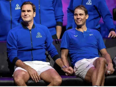 Roger Federer Rafael Nadal Last Match: विराट-बाबर की दोस्ती से जलने वालों के मुंह पर करारा तमाचा है रोजर फेडरर-राफेल नडाल की ये तस्वीरें 