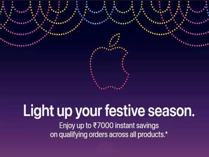 Apple festive season sale
