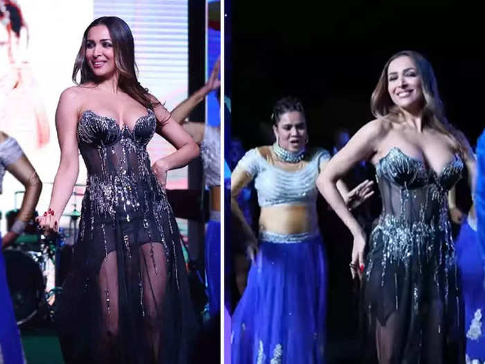 Malaika Arora attended a casino launch in Georgia