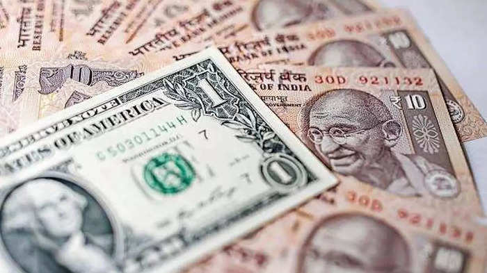 Record fall in rupee