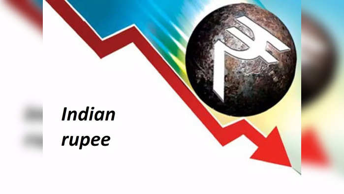 rupee down